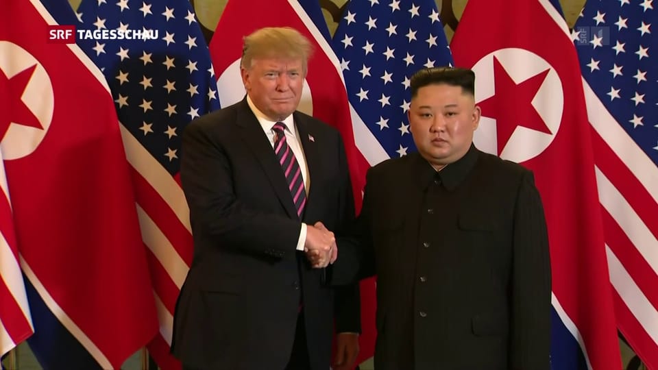Treffen von Trump und Kim in Hanoi
