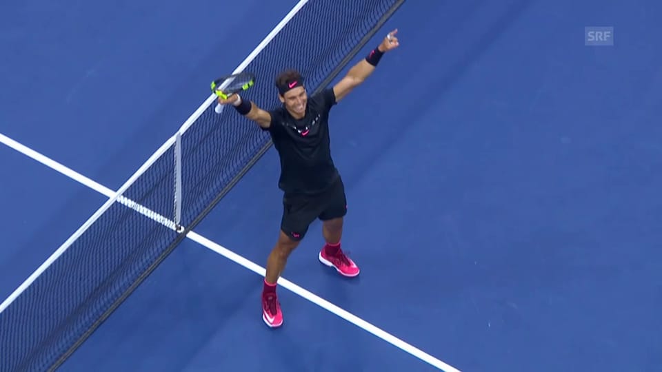 Nadal - Anderson: Die Live-Highlights