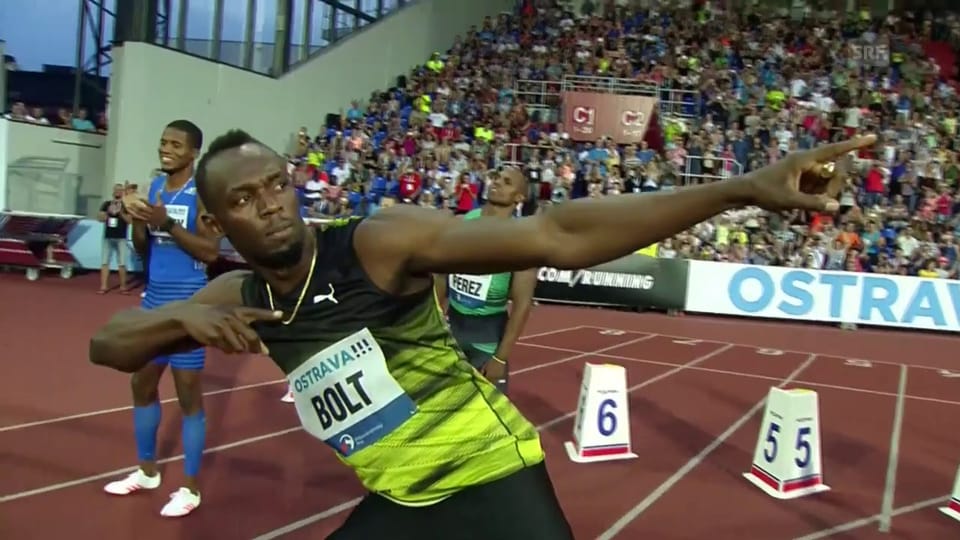 Bolt in Ostrava: «Die Fans waren sowieso begeistert»