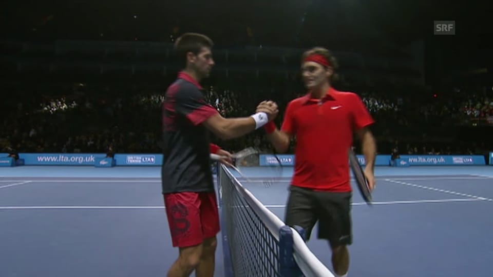 27.11.2010: Federer-Djokovic (ATP Finals London, Halbfinal)
