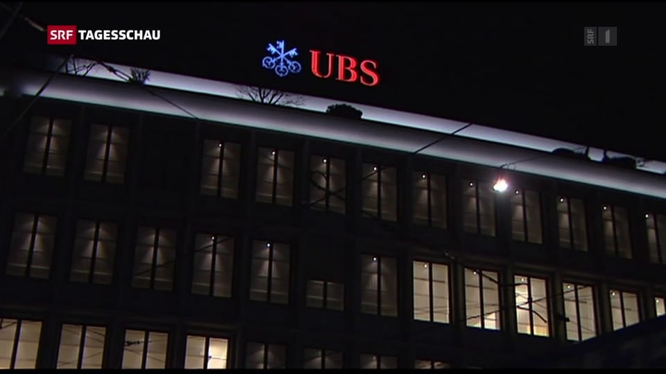 In der Schweiz gerät vor allem die UBS ins Trudeln