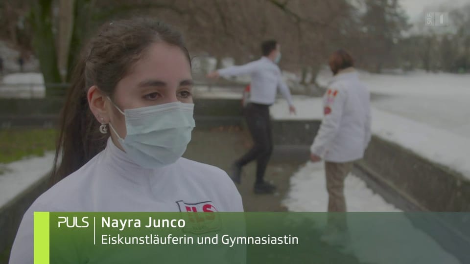 Nayra Junco: «Mir fehlt etwas wegen Corona. Das Eiskunstlaufen war für mich eine tägliche Motivation.»
