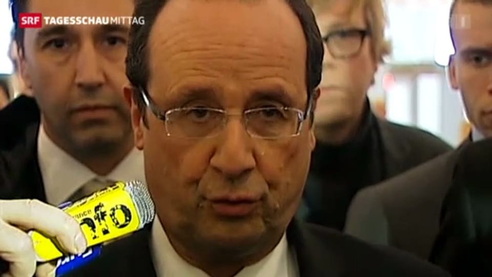 Hollande in Verlegenheit