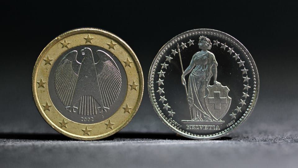 Warum wird der Schweizer Franken schwächer im Vergleich zum Euro?