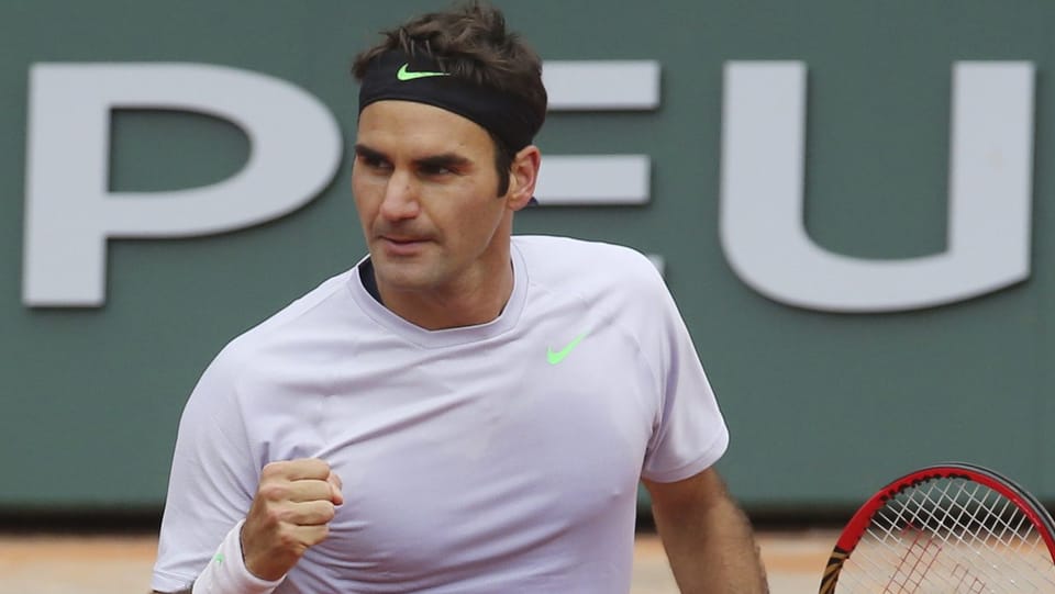 Federer vor dem Match gegen Simon (Radio SRF 3)