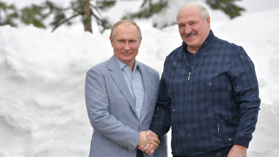 Putin und Lukaschenko treffen sich in Moskau