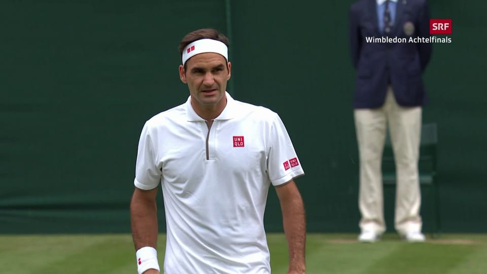 Live-Highlights bei Federer - Berrettini