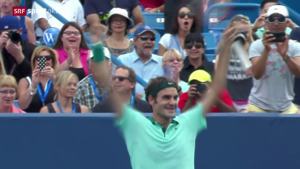 Tennis: Federer triumphiert in Cincinnati