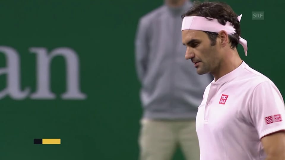 Federer nach hochstehendem Spiel im Schanghai-Halbfinal
