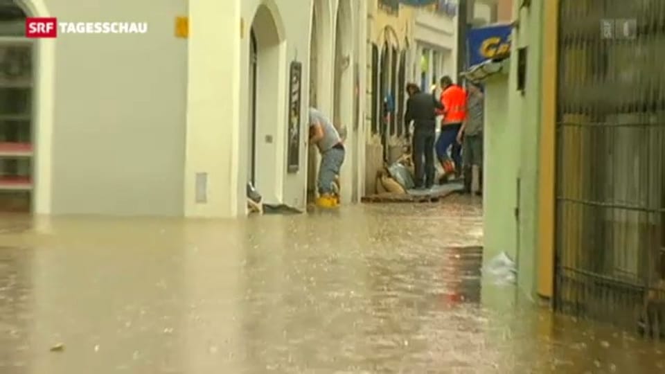 Überflutungen in Europa