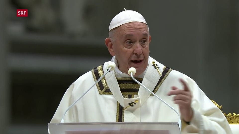 Papa Francestg celebrescha la messa da Nadal a Roma