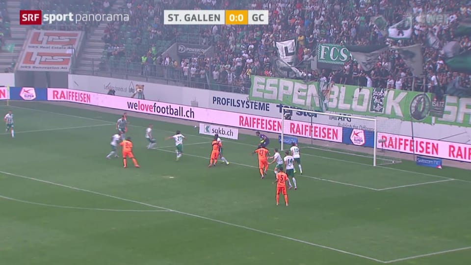 Spielbericht St.Gallen-GC