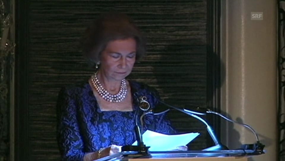 Königin Sofia ehrt Antonio Banderas