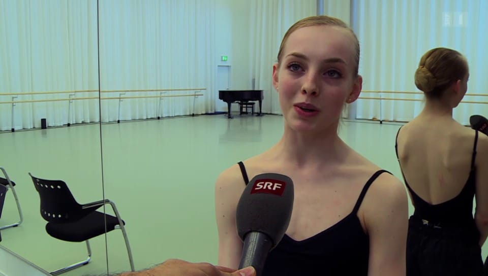 Nachwuchshoffnung: Balletttänzerin Lou Spichtig