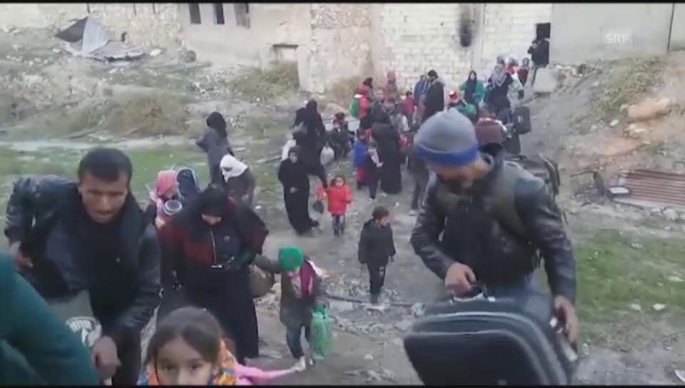 Tausende Zivilisten flüchten aus dem Nordosten Aleppos