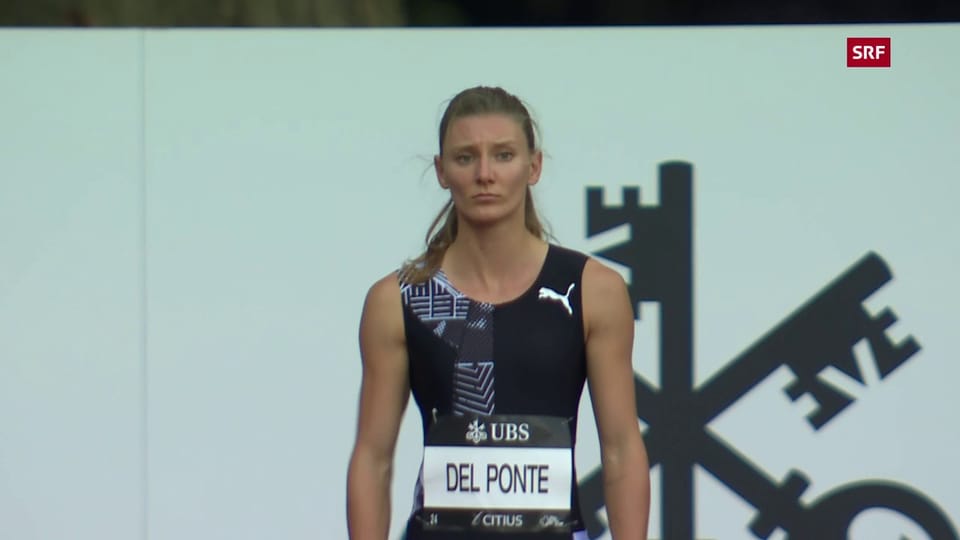 Del Ponte läuft 100 m in 11,15 s