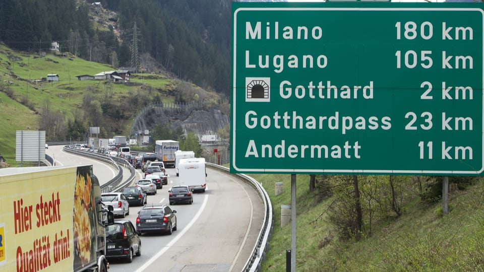 Dank Reservationssystem ohne Stau durch den Gotthard?