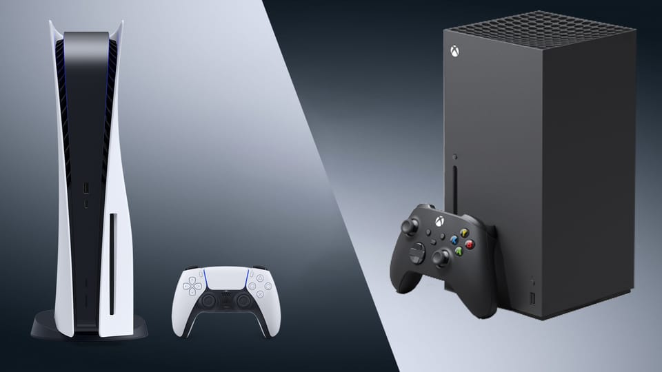 Die Playstation 5 (links) überrascht mit einem ungewohnten Design. Die Xbox Series X sieht dagegen eher aus die ein Desktop-PC. Aber beide Konsolen stellen ihre Vorgängerinnen in Sachen Grösse in den Schatten.