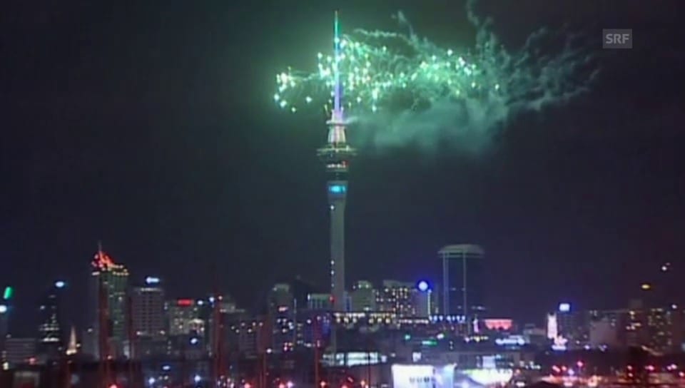 Feiern in Auckland