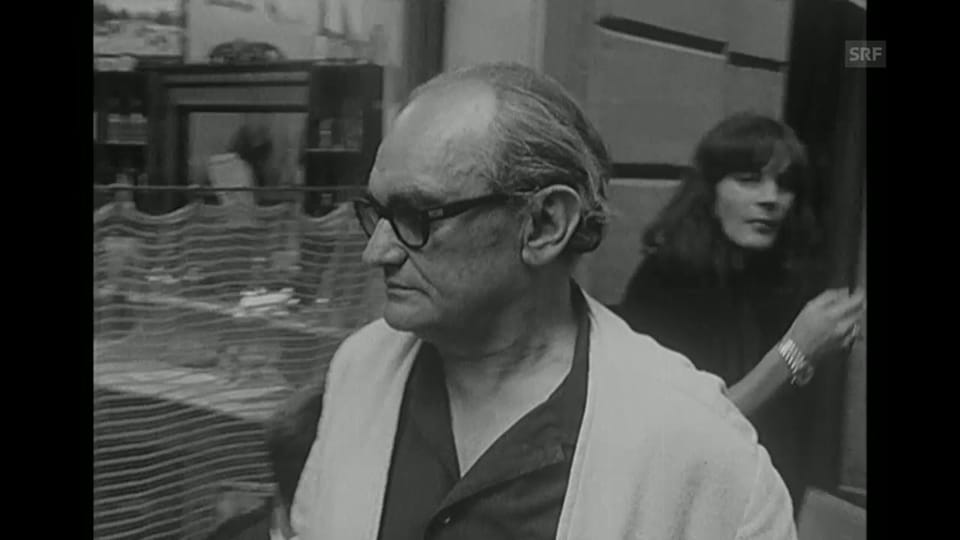 Dreharbeiten «Dällebach Kari», Beitrag in der Antenne von 1970