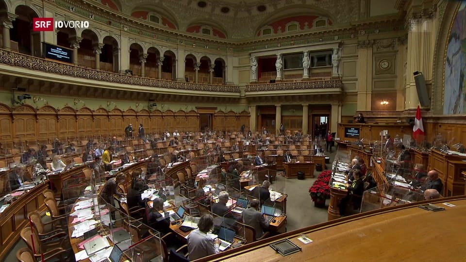 Nationalrat debattiert Änderungen des Covid-19 Gesetzes