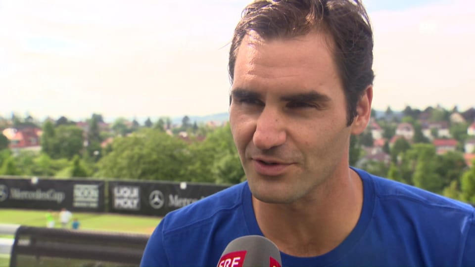 Federer über erwünschten Muskelkater und seine Gesundheitssorgen