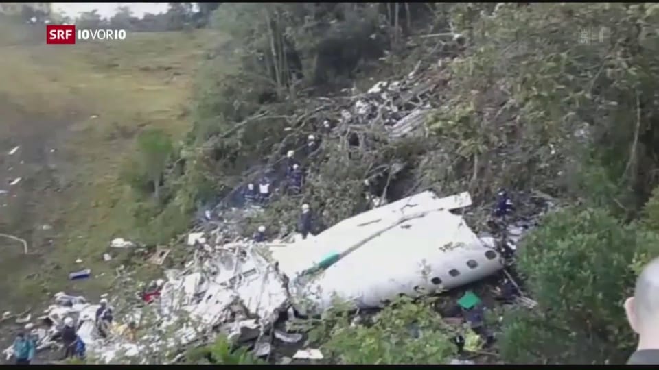 Fussballmannschaft stirbt bei Flugzeugabsturz