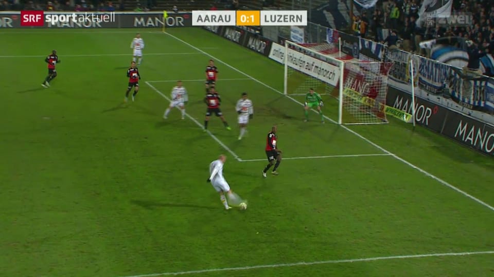 Luzerns klarer 3:0-Erfolg gegen Aarau