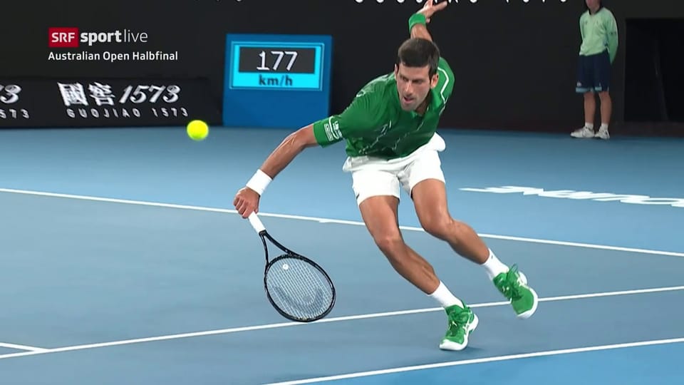 Djokovic mit gefühlvollem Gegenstopp