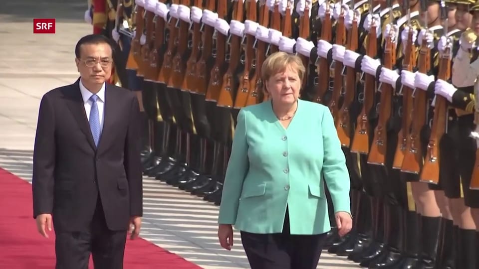 Angela Merkel auf Besuch in China