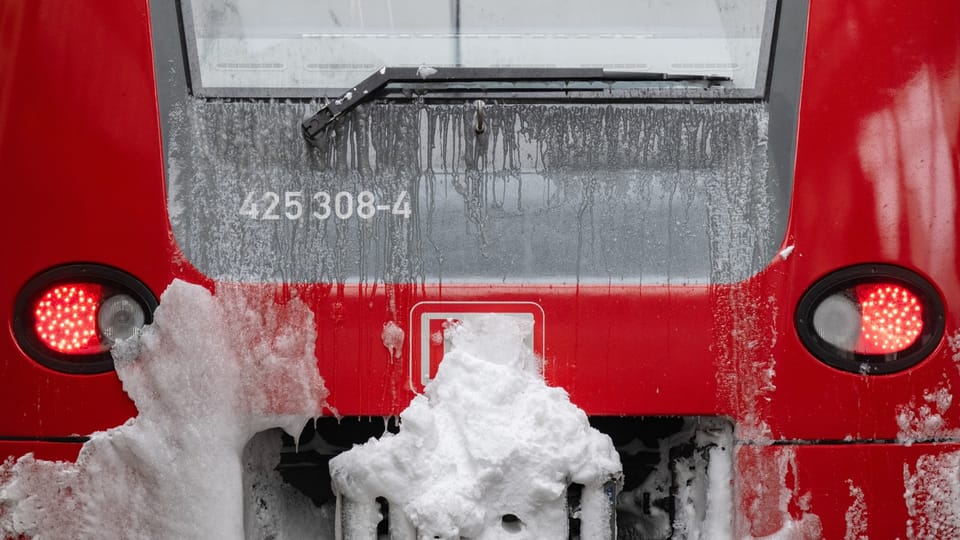Vom Winter verweht: Der Deutschen Bahn geht der Schnauf aus