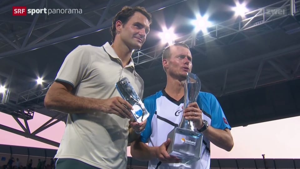 Federer gewinnt 2014 in Brisbane