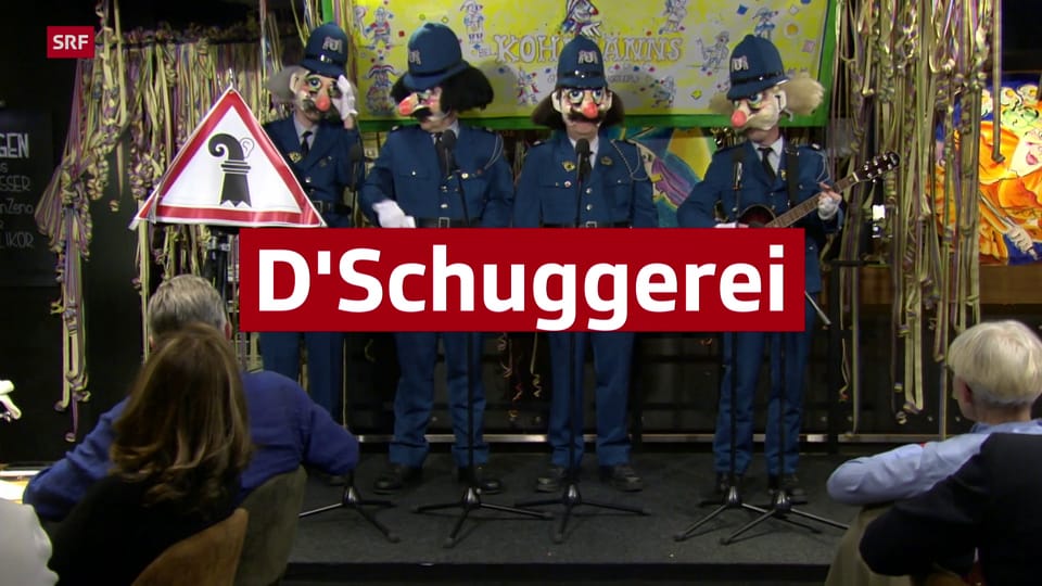 Schnitzelbank 2024: D Schuggerei