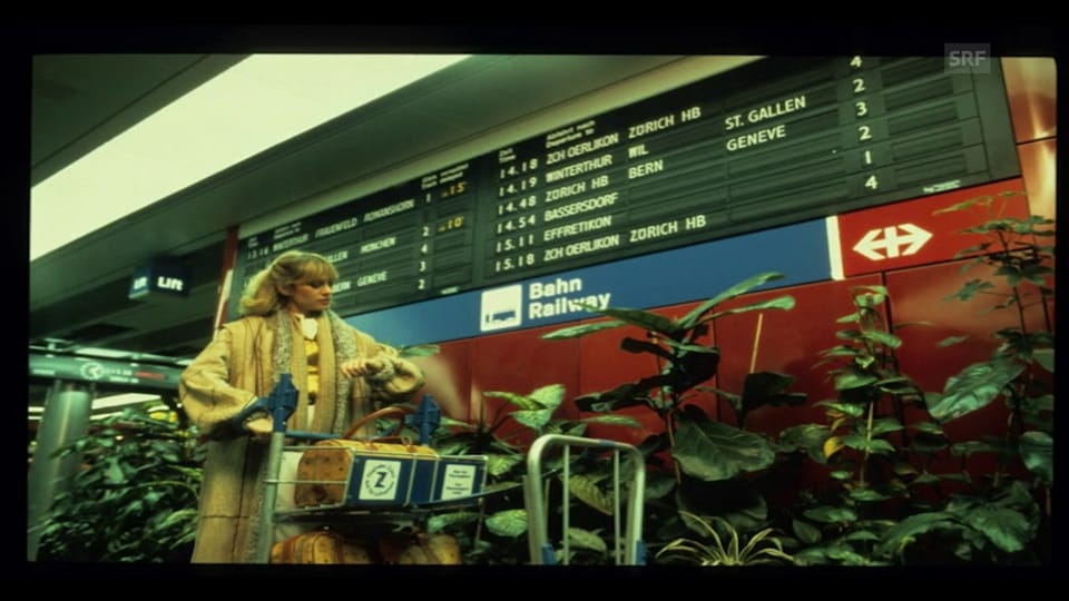 SBB-Werbe-Tonbildschau der 80er-Jahre: Reisen mit Bahn und Flugzeug 