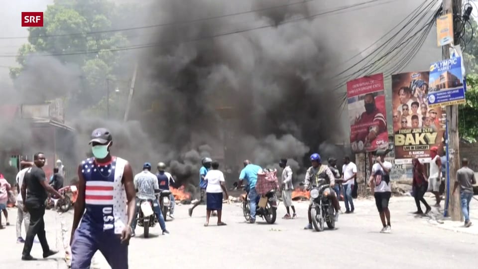 Chaos und Gewalt: Proteste gegen erbitterte Bandenkämpfe in Haiti