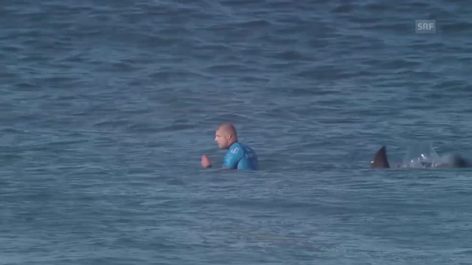 Surfer Fanning übersteht Hai-Attacke (Quelle SNTV)