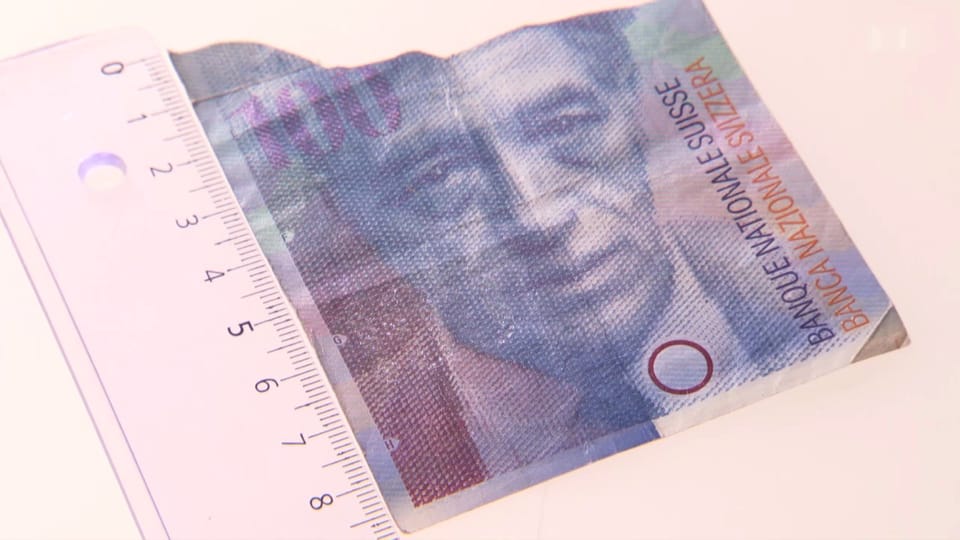 Zerrissen oder verwaschen: Wann verliert die Banknote den Wert?