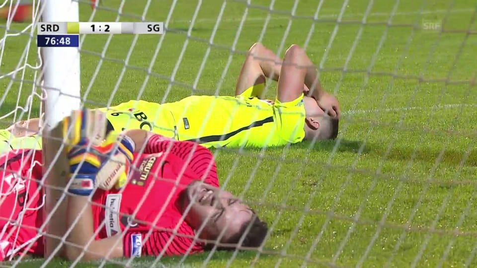 Carvalhos Eigentor gegen St. Gallen