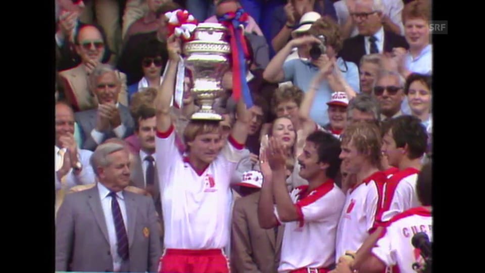 1982: Sion bezwingt Basel im Cupfinal