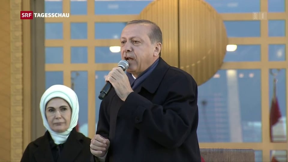 Erdogan weist jede Kritik zurück