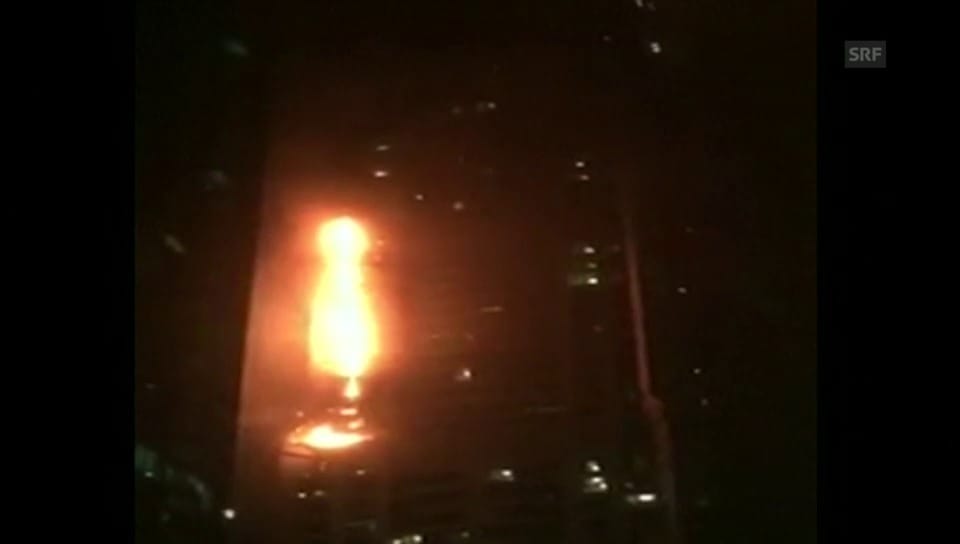 Dubai: «The Torch» steht in Flammen