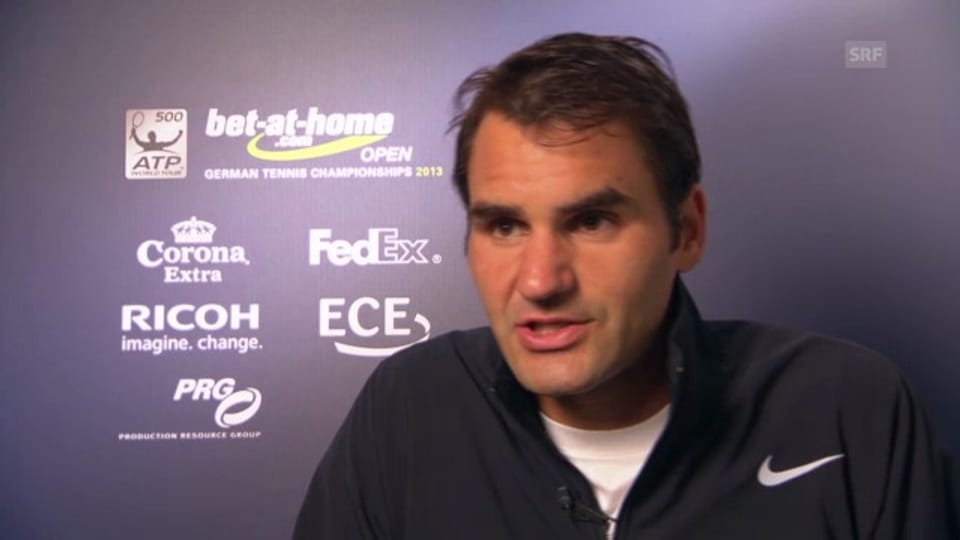 Federer über sein neues Racket