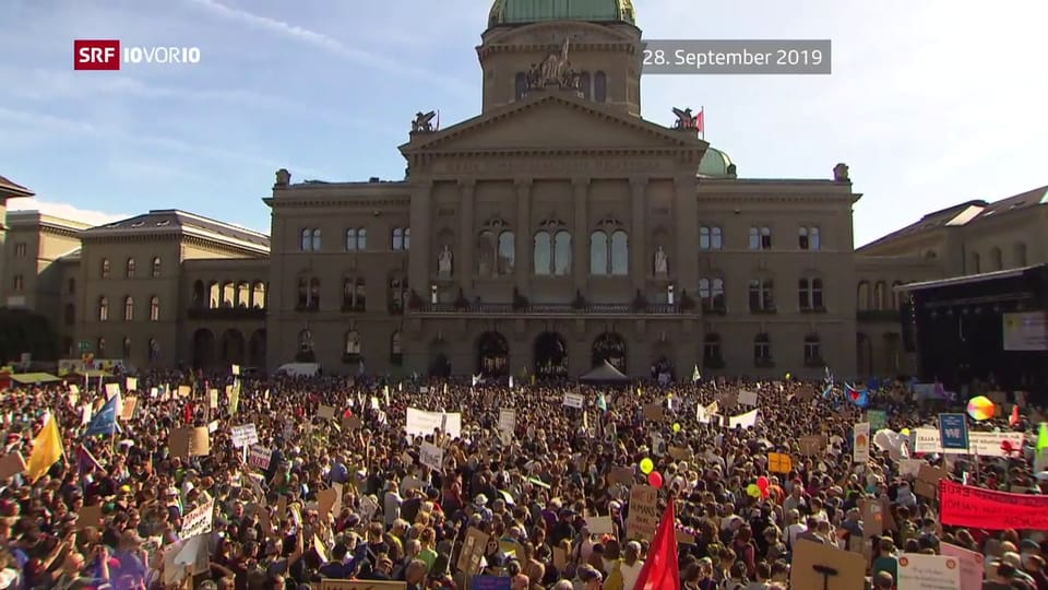 Seit einem Jahr streiken auch Schüler aus der Schweiz fürs Klima