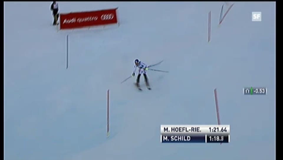 Ski: Slalom, 2. Lauf Marlies Schild («sportlive»)