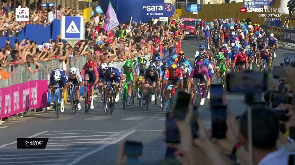 Archiv: Cavendish sprintet in Rom zum Sieg
