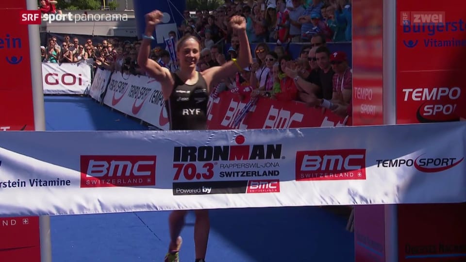Sieg für Ryf beim Ironman 70.3 in Rapperswil-Jona 