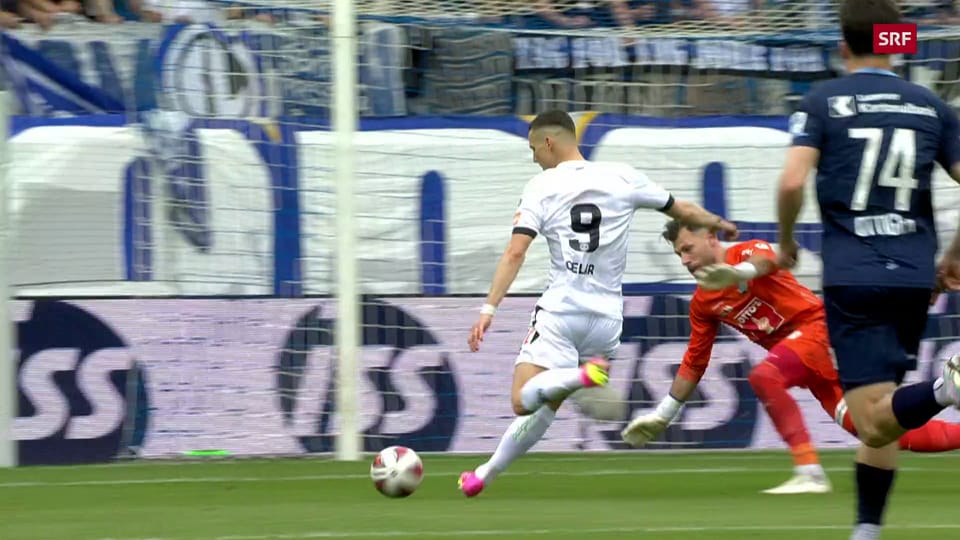 Celar umkurvt Müller und verkürzt für Lugano