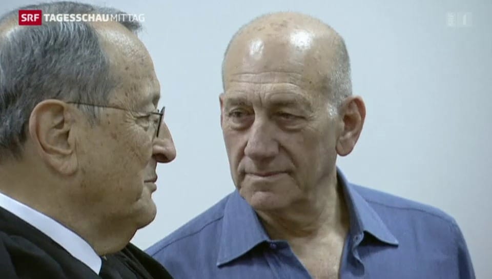 Gefängnisstrafe für Olmert