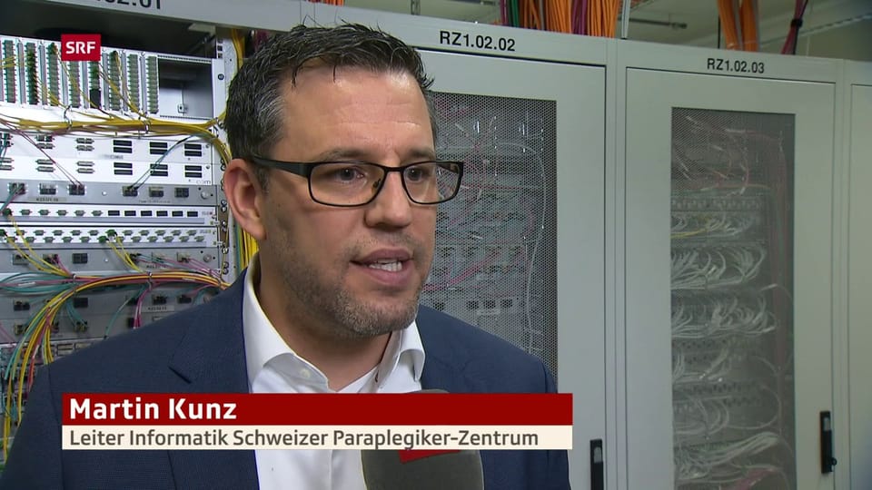 Martin Kunz, Schweizer Paraplegiker-Zentrum: «Keine Schäden bekannt»