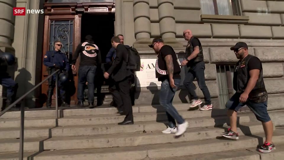 Acht Jahre Gefängnis für den Hauptangeklagten im Berner Rockerprozess